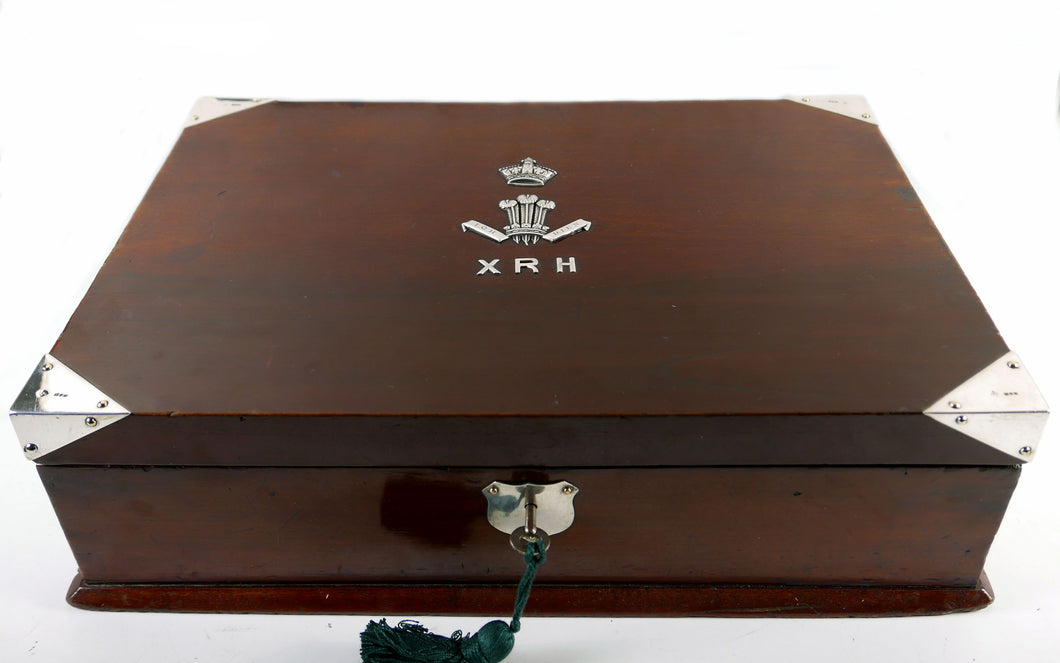 10th (The Prince of Wales's Own) Royal Hussars - Presentation Cigar Box, 1899