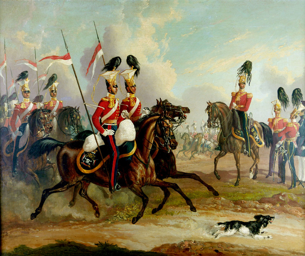 17th Lancers - Attributed to Henry Martens, Circa 1835
