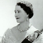 Load image into Gallery viewer, Royal Presentation Portrait of H.M. Queen Elizabeth The Queen Mother, 1965
