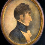 Load image into Gallery viewer, Portrait Miniature of Trafalgar Officer - Lieutenant Benjamin Patey, R.N.,1805

