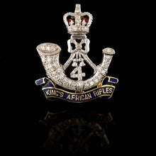 Load image into Gallery viewer, 4th (Uganda Battalion) The King&#39;s African Rifles Brooch
