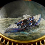 Load image into Gallery viewer, Royal National Lifeboat Institution - A Presentation Reverse Crystal Intaglio, 1882
