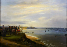 Load image into Gallery viewer, Napoleon’s Camp at Boulogne, 1803-04 - Henri Toussaint Gobert (fl.1831-1881)
