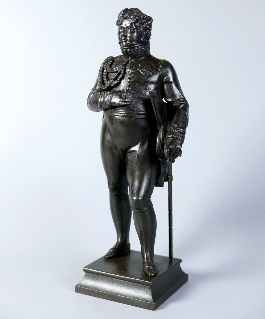 A Berlin Ironware Figure of The Prince Regent, 1814