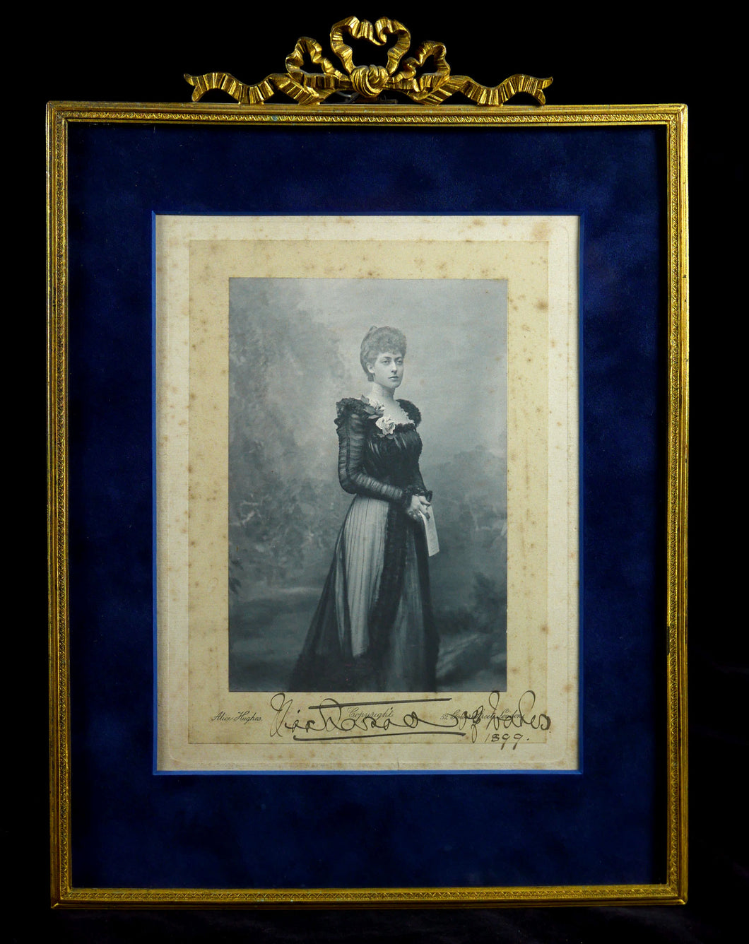 A Royal Presentation Portrait of Princess Victoria of Wales, 1899