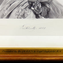 Load image into Gallery viewer, A Pair of Signed Royal Portraits Presented to Arctic Explorer Captain E.A Inglefield, R.N., 1852
