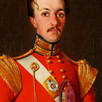 Load image into Gallery viewer, Saviour of the Colours - Portrait of Lieutenant Richard Tozer, 45th B.N.I., 1848
