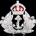 Load image into Gallery viewer, Royal Navy Brooch
