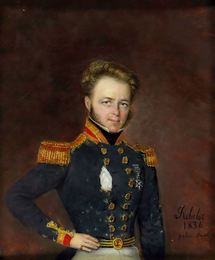 Portrait Miniature of Captain Parker Bingham, R.N., 1836