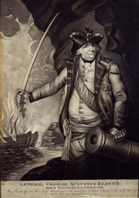 Load image into Gallery viewer, Mezzotint - General George Augustus Eliott, Baron Heathfield of Gibraltar, 1789
