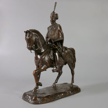 Load image into Gallery viewer, Equestrian Bronze of George V of Hanover, 1855

