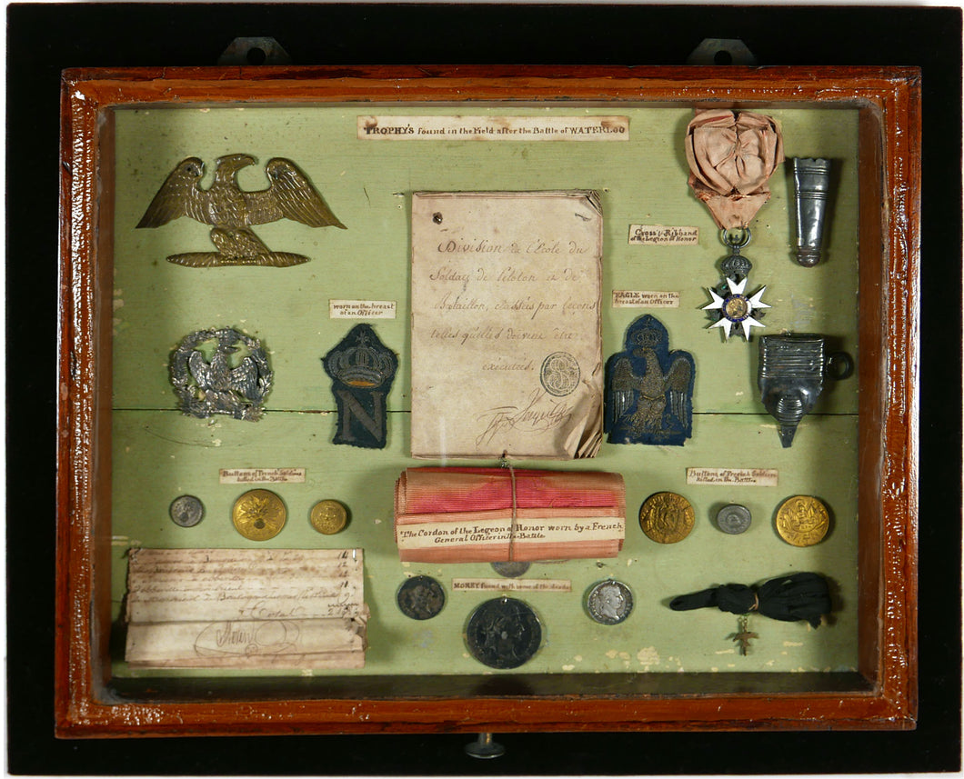 Napoleonic Relics from the Field of Waterloo, 1815