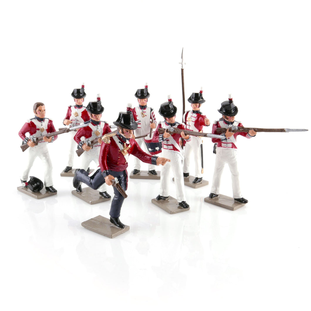 Royal Marines advancing, 1805