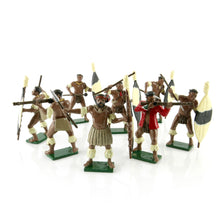 Load image into Gallery viewer, Toy Soldiers Set Zulus Married Regiments
