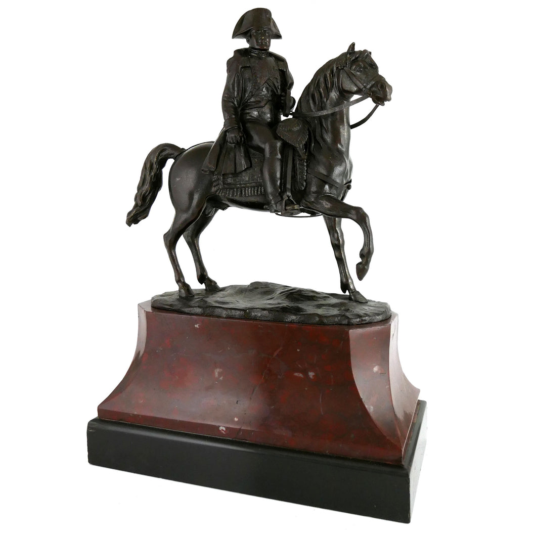 Equestrian Bronze Figure of Napoleon I on Marengo, 1890