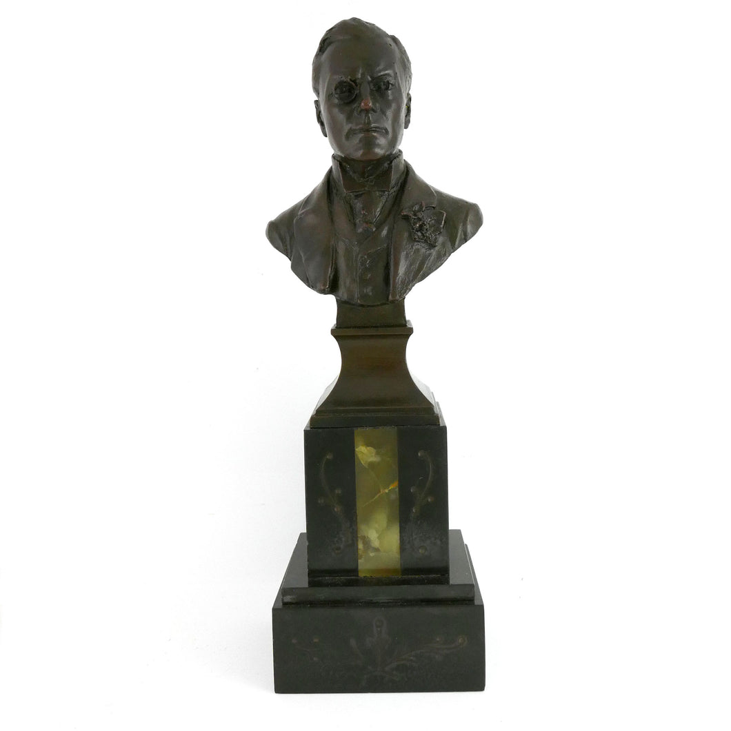 Bust of an Imperialist - Colonial Secretary The Rt. Hon. Joseph Chamberlain, 1903