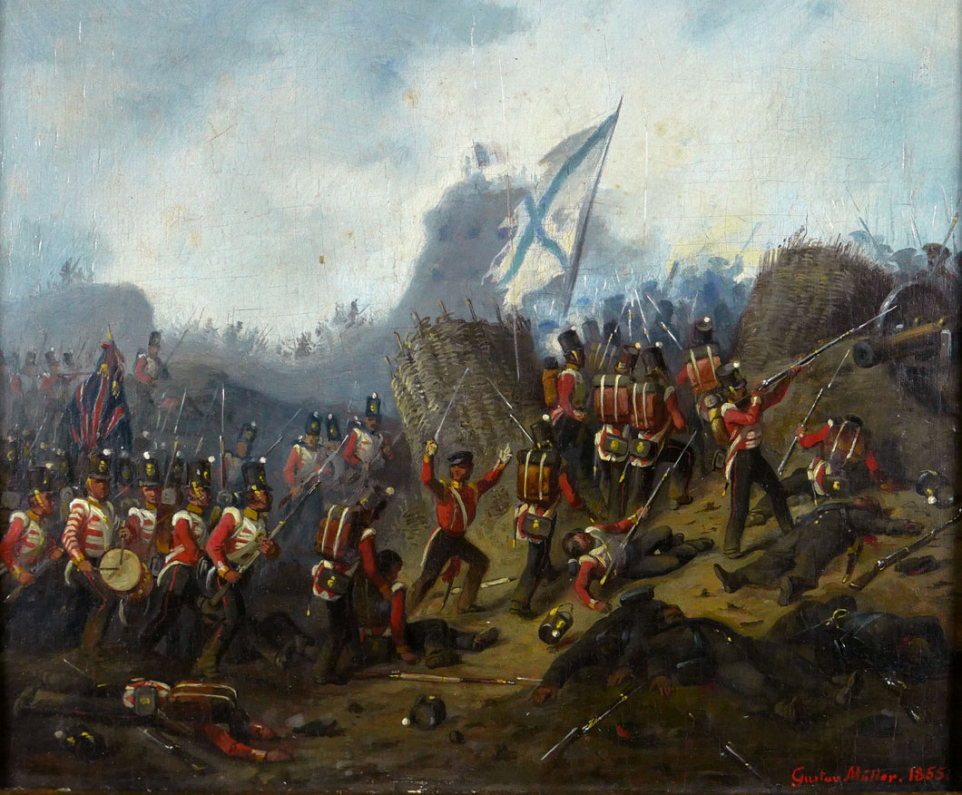 The Battle of the Great Redan, Sebastopol, 1855