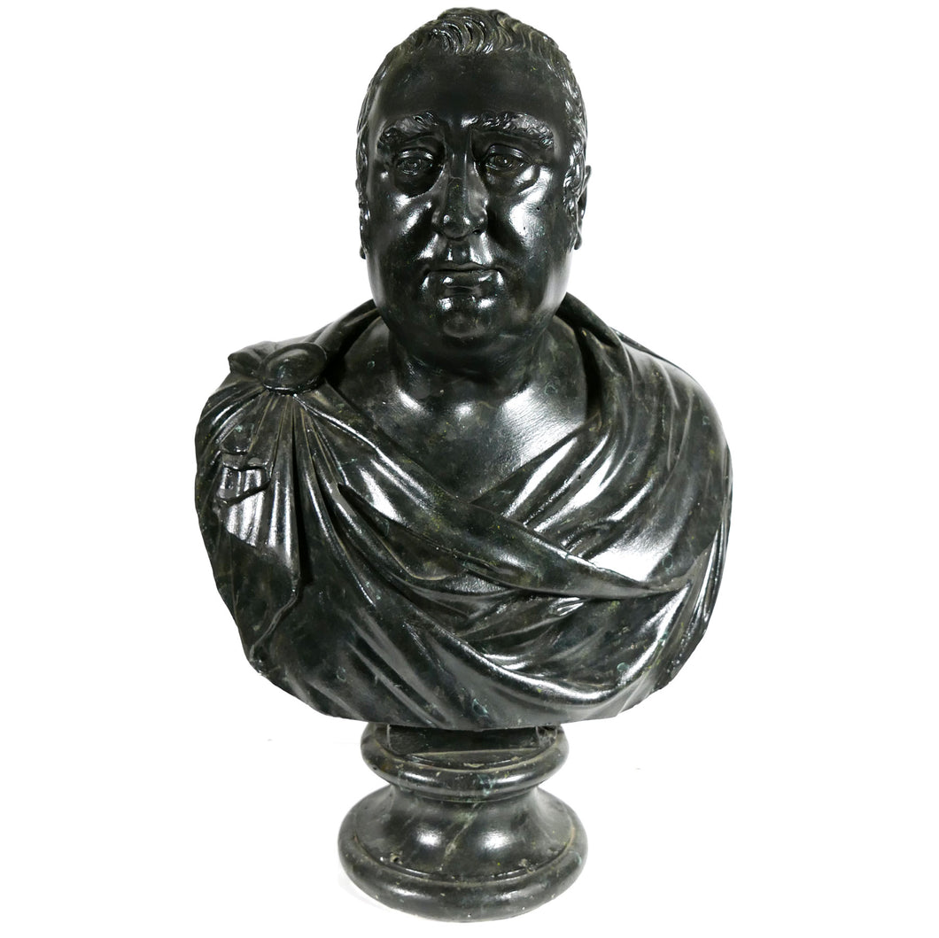 Large Library Bust of Charles James Fox, 1820