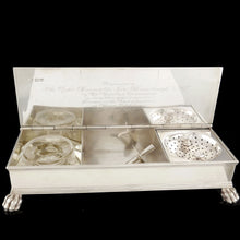 Load image into Gallery viewer, A George V Government Presentation Treasury Inkstand, 1927
