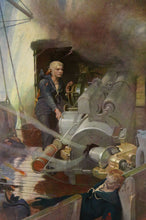 Load image into Gallery viewer, Artist’s Own Copy - Boy Cornwell, V.C., at The Battle of Jutland, 1916
