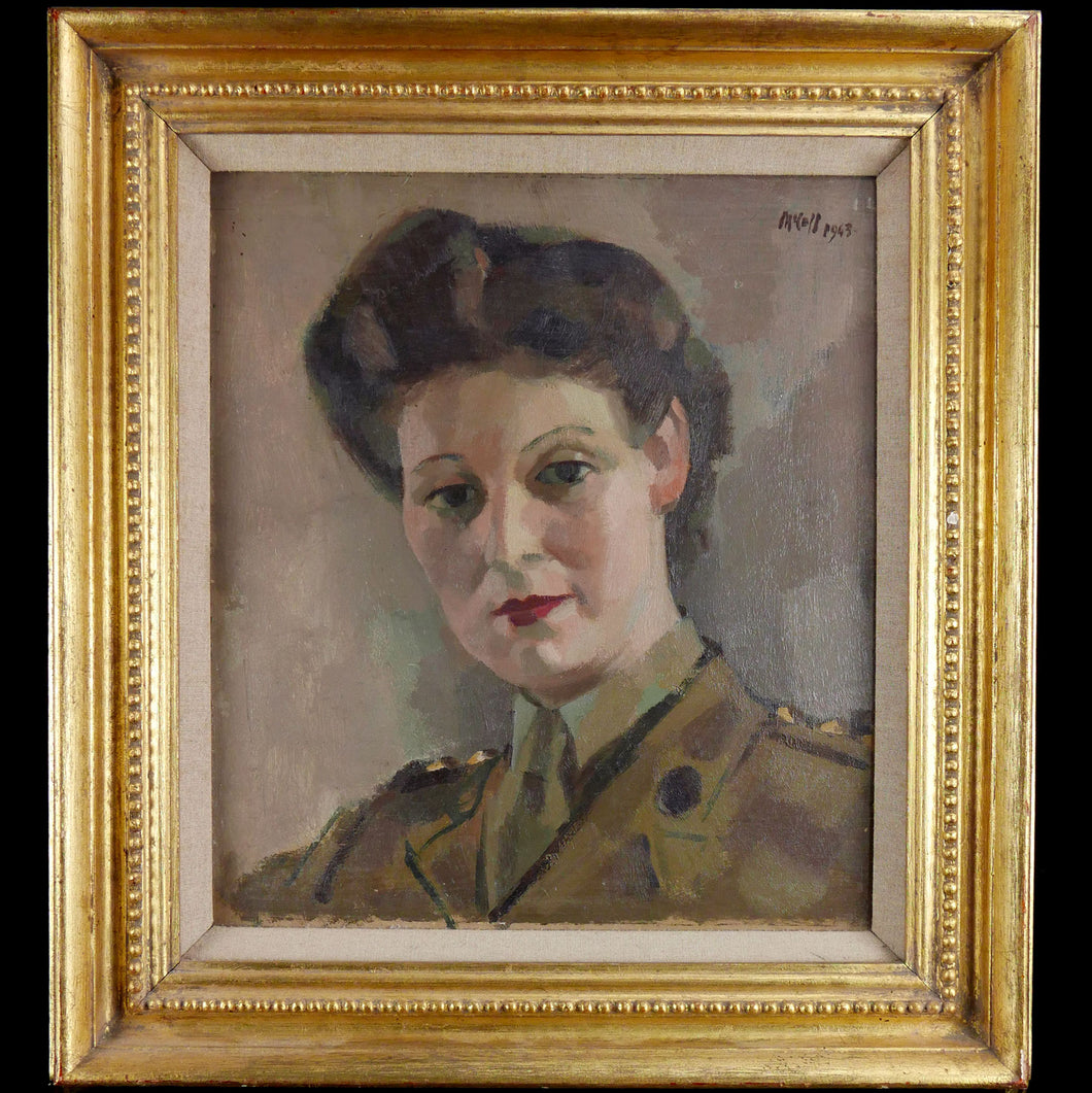 Second Officer Dorothy Robson - Charles McCall, R.O.I., N.E.A.C. (1907-1989)