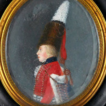 Load image into Gallery viewer, Zieten Hussars - Portrait Miniature of Napoleonic Prussian Officer, 1805
