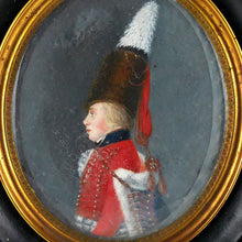 Load image into Gallery viewer, Zieten Hussars - Portrait Miniature of Napoleonic Prussian Officer, 1805

