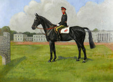 Load image into Gallery viewer, Portrait of British Equestrian Team Showjumper Brigadier ‘Monkey’ Blacker, 1961
