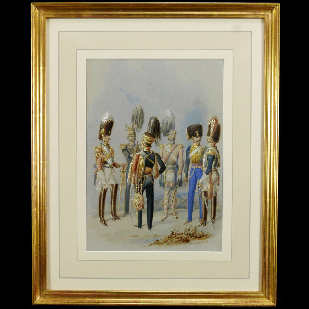 British Military Fashion by Heath, 1830