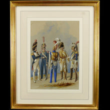 Load image into Gallery viewer, French Military Fashion by Heath, 1830
