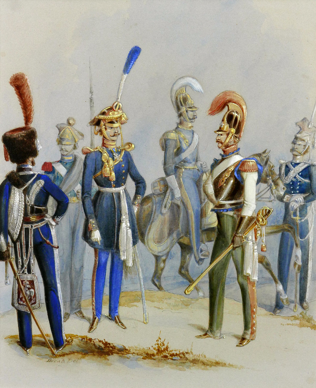 Prussian Military Fashion, 1830