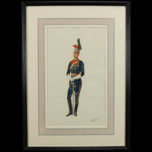 Load image into Gallery viewer, An Edwardian Study of an Officer of the 5th Royal Irish Lancers, 1905

