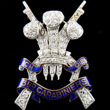 Load image into Gallery viewer, 3rd Carabiniers (Prince of Wales’s Dragoon Guards) Brooch
