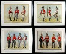 Load image into Gallery viewer, Royal West Kent Regiment, 50th of Foot - A Set of Four Watercolours, circa 1910
